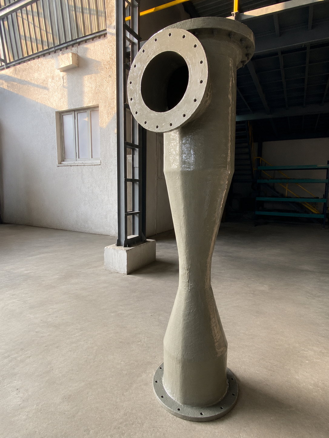 HDPE and PP-FRP venturi for pollution control systems